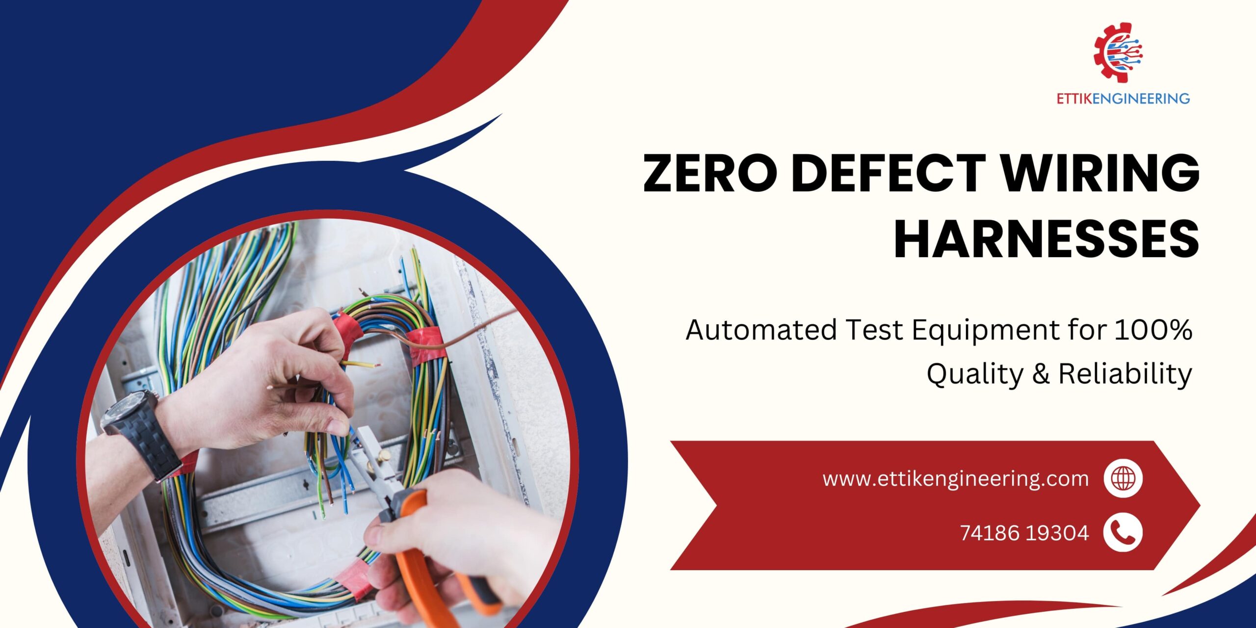 Automated test equipment ensuring zero-defect wiring harnesses for reliable performance