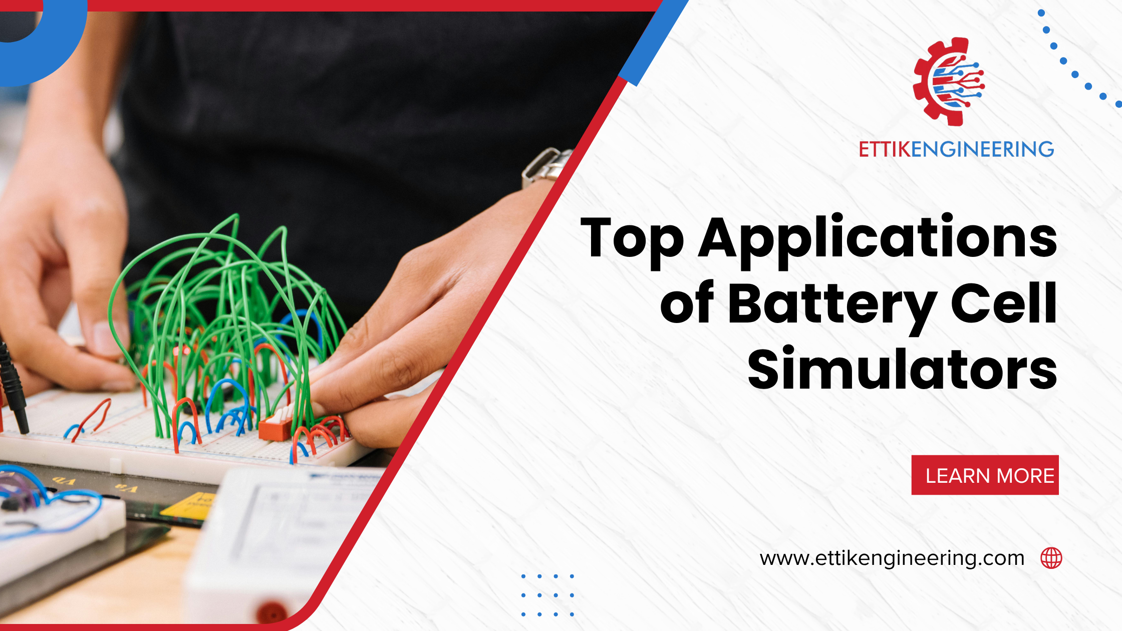 Battery cell simulator used in modern industries