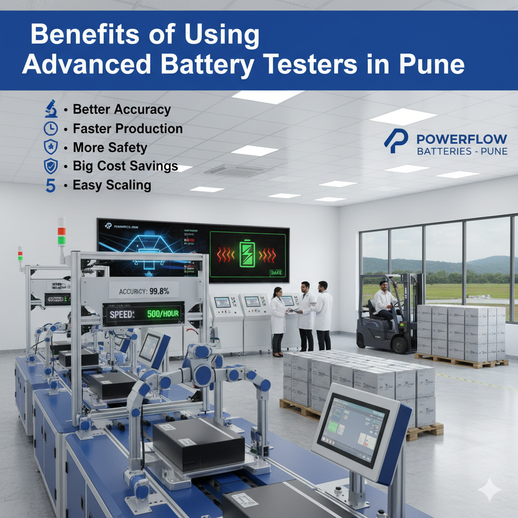 Advanced battery testers in Pune provide accurate and reliable testing benefits